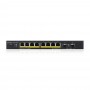 Zyxel GS1900-10HP Gerido L2 Gigabit Ethernet (10 100 1000) Power over Ethernet (PoE) Preto