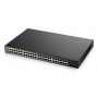 Zyxel GS1900-48HPv2 Gerido L2 Gigabit Ethernet (10 100 1000) Power over Ethernet (PoE) Preto