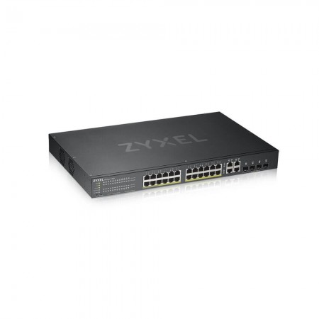 Zyxel GS1920-24HPV2 Gerido Gigabit Ethernet (10 100 1000) Power over Ethernet (PoE) Preto