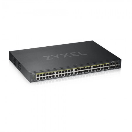 Zyxel GS1920-48HPV2 Gerido Gigabit Ethernet (10 100 1000) Power over Ethernet (PoE) Preto