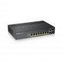 Zyxel GS1920-8HPV2 Gerido Gigabit Ethernet (10 100 1000) Power over Ethernet (PoE) Preto