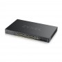 Zyxel GS2220-28HP-EU0101F switch de rede Gerido L2 Gigabit Ethernet (10 100 1000) Power over Ethernet (PoE) Preto