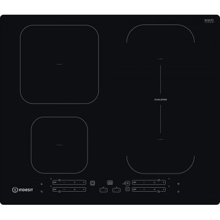 Indesit IB 65B60 NE Preto Embutido 59 cm Placa com zona de indução 4 zona(s)