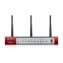 Zyxel USG20W-VPN-EU0101F router sem fios Gigabit Ethernet Dual-band (2,4 GHz   5 GHz) Cinzento, Vermelho