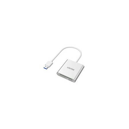 UNITEK Y-9313 card reader USB 3.2 Gen 1 (3.1 Gen 1) Silver