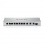 Zyxel XGS1250-12 Gerido L2 10G Ethernet (100 1000 10000) Cinzento