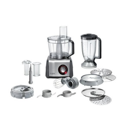 Bosch MC812M865 robô de cozinha 1250 W 3,9 l Preto, Aço inoxidável