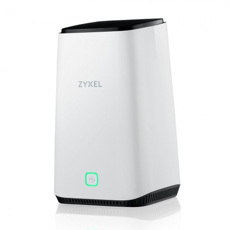 Zyxel FWA510 router sem fios Multi-Gigabit Ethernet Tri-band (2,4 GHz   5 GHz   5 GHz) 5G Preto, Branco