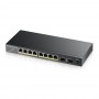 Zyxel GS1100-10HP v2 Não-gerido Gigabit Ethernet (10 100 1000) Power over Ethernet (PoE) Preto