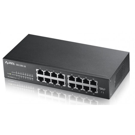 Zyxel GS1100-16 Não-gerido Gigabit Ethernet (10 100 1000)