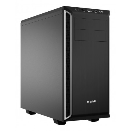 be quiet! Pure Base 600 Midi Tower Preto, Prateado