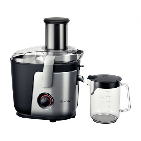 Bosch MES4000 centrifugadora Máquina de sumos 1000 W Preto, Cinzento, Aço inoxidável