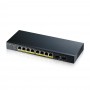 Zyxel GS1900-10HP Gerido L2 Gigabit Ethernet (10 100 1000) Power over Ethernet (PoE) Preto