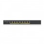 Zyxel GS1900-8HP v3 PoE Gerido L2 Gigabit Ethernet (10 100 1000) Power over Ethernet (PoE) Preto