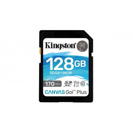 Kingston Technology Canvas Go! Plus 128 GB SD UHS-I Classe 10