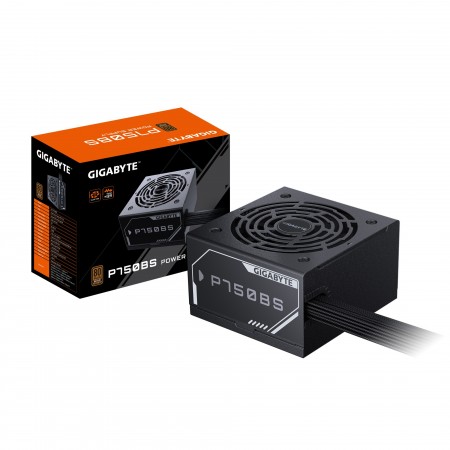 GIGABYTE P750BS fonte de alimentação 750 W 20+4 pin ATX ATX Preto