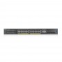 Zyxel GS2220-28HP-EU0101F switch de rede Gerido L2 Gigabit Ethernet (10 100 1000) Power over Ethernet (PoE) Preto