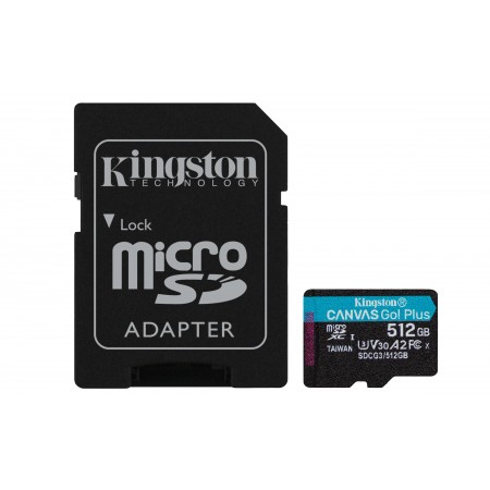 Kingston Technology Canvas Go! Plus 512 GB MicroSD UHS-I Classe 10