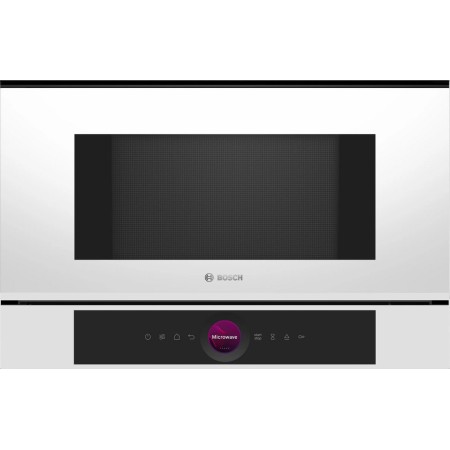 Bosch Serie 8 BFL7221W1 microondas Branco Apenas micro-ondas Embutido 21 l 900 W