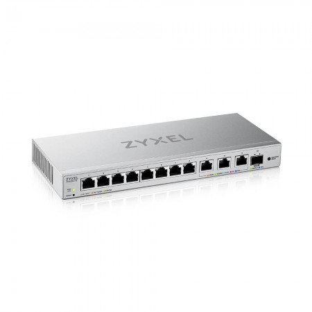 Zyxel XGS1250-12 Gerido L2 10G Ethernet (100 1000 10000) Cinzento