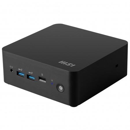 MSI Cubi NUC 1M-003EU Intel Core 3 100U 8 GB DDR5-SDRAM 512 GB SSD Windows 11 Pro Preto