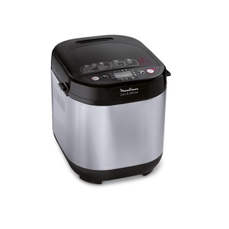 Moulinex OW240E máquina de pão 720 W Preto, Aço inoxidável