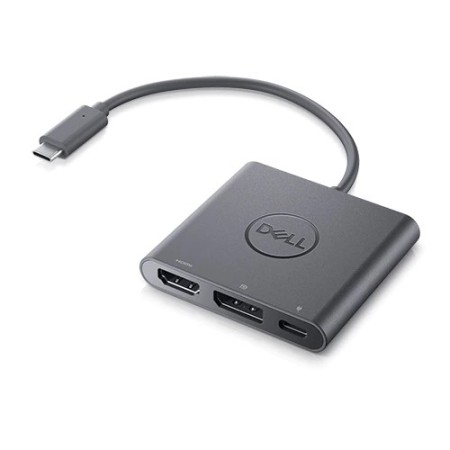 DELL DBQAUANBC070 base & duplicador de portas Com fios USB 3.2 Gen 2 (3.1 Gen 2) Type-C Preto