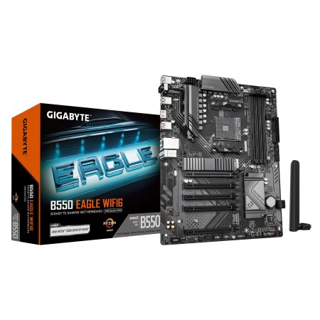 GIGABYTE B550 EAGLE WIFI6 motherboard AMD B550 Socket AM4 ATX