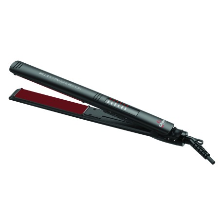 GA.MA Piastra Bella Tourmaline Red Ion Led, Tecnologia Micro Shine, Trafile rivestite in Tormalina, Tecnologia Ioni, per