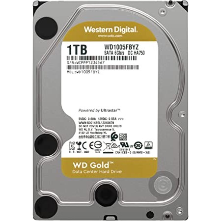 Western Digital Gold 3.5" 1000 GB Serial ATA III