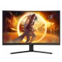 AOC G4 CQ32G4VE monitor de ecrã 81,3 cm (32") 2560 x 1440 pixels Quad HD LCD Preto, Cinzento