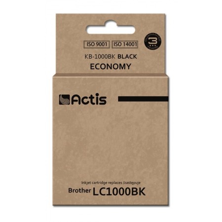 Actis KB-1000BK Ink Cartridge (replacement for Brother LC1000BK/LC970BK- Standard- 36 ml- black)