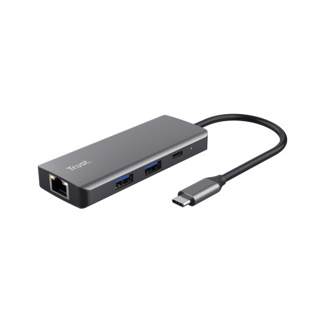 Trust Dalyx USB Type-C 1000 Mbit s Prateado