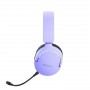 Trust GXT 491P FAYZO Auscultadores Com fios e sem fios Fita de cabeça Jogos USB Type-A Bluetooth Preto, Roxo