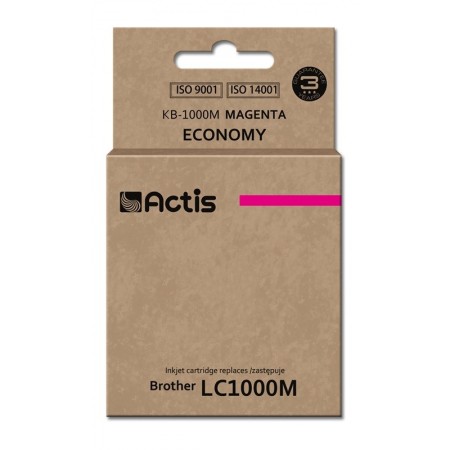 Actis KB-1000M Ink (replacement for Brother LC1000M/LC970M- Standard- 36 ml- magenta)