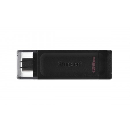 Kingston Technology DataTraveler 70 unidade de memória USB 128 GB USB Type-C 3.2 Gen 1 (3.1 Gen 1) Preto