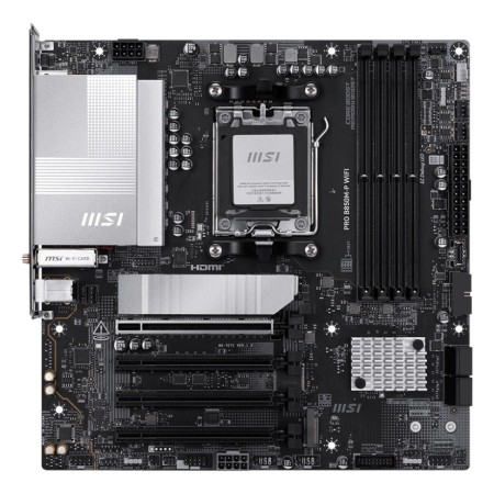 MSI PRO B850M-P WIFI AMD B850 Ranhura AM5 micro ATX
