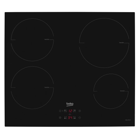 Beko HII64400MT placa Preto Embutido 60 cm Placa com zona de indução 4 zona(s)