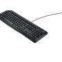 Logitech Keyboard K120 for Business teclado Escritório USB QWERTY Estados Unidos (Internacional) Preto