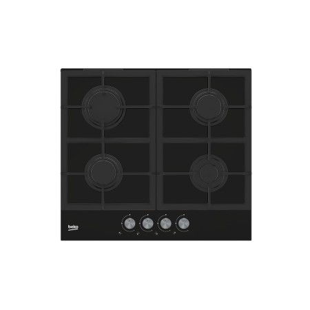 Beko HILG 642C5 SB Nero Da incasso 60 cm Gas 4 Fornello(i)