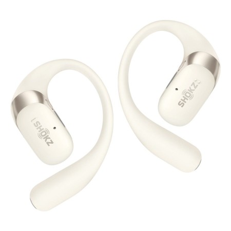 SHOKZ OpenFit 2 Cuffie Wireless A clip Chiamate Musica Sport Tutti i giorni Beige