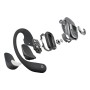 SHOKZ OpenFit 2 Cuffie Wireless A clip Chiamate Musica Sport Tutti i giorni Nero
