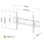 Techly 301276 Supporto TV a parete 165,1 cm (65") Nero