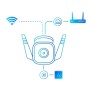 TP-Link Tapo TC65 câmara de segurança Bala (forma) Câmara de segurança IP Exterior 2304 x 1296 pixels Teto parede