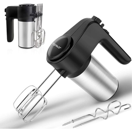 Misturador de aço inoxidável de 6 velocidades 300 W