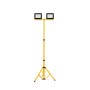 Projetor com lente LED 30W 2700lm 6500K IP65, 2 pcs, Com suporte