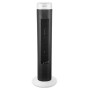 Ventilador de torre, 30 polegadas, 3 velocidades, preto e branco