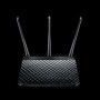 ASUS DSL-AC51 router sem fios Gigabit Ethernet Dual-band (2,4 GHz   5 GHz) Preto