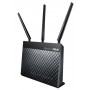 ASUS DSL-AC68U router sem fios Gigabit Ethernet Dual-band (2,4 GHz   5 GHz) Preto