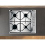 Whirlpool AKM 268 IX Acciaio inox Da incasso Gas 4 Fornello(i)